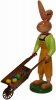 71432 Hase mit Schubkarre 25 cm