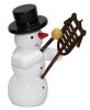 Schneemann mit Schellenbaum 5,5cm