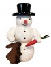 31982 Schneemann - Hase + Möhre 5,5cm