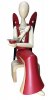 66112 Engel \"Sexy Lady\" sitz. auf Hocker - 32 cm