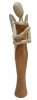 65312 Engel aus Kirschholz mit Tülle 24cm
