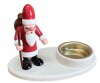 43411 Lichthalter Weihnachtmann m. Teelicht 8,0cm